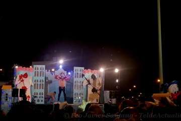 Drag Arush, reinona de las fiestas de Ayatima de Marzagán (Foto Francisco J. Santana)